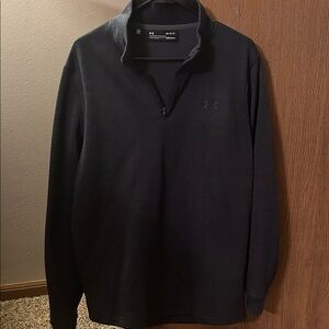 Under Armour Men's Dark Gray Quarter-Zip Pullover